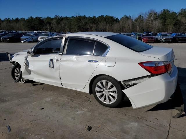 1HGCR2F74DA235425 - 2013 HONDA ACCORD EX WHITE photo 2