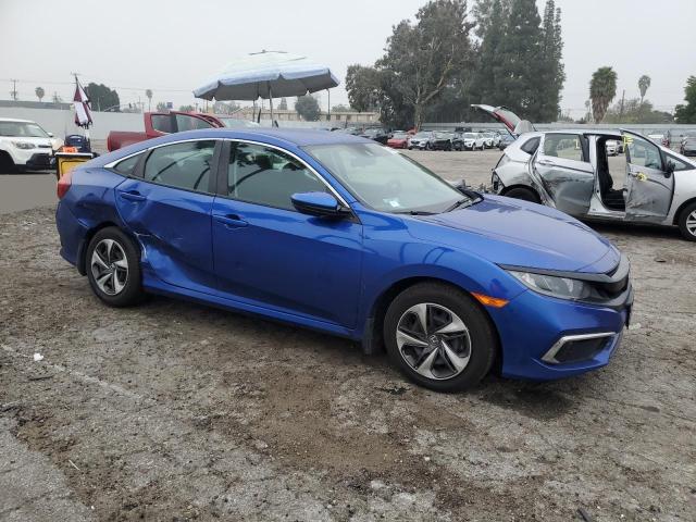 2HGFC2F6XLH527571 - 2020 HONDA CIVIC 4D LX BLUE photo 4