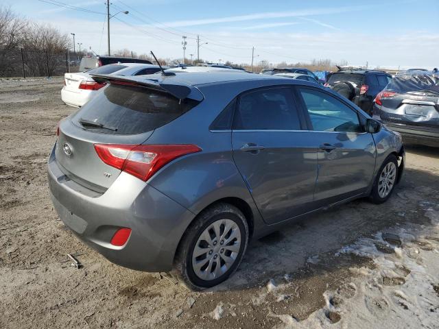 KMHD35LH8HU378882 - 2017 HYUNDAI ELANTRA GT GRAY photo 3