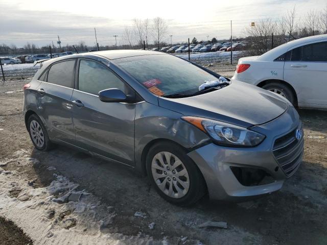 KMHD35LH8HU378882 - 2017 HYUNDAI ELANTRA GT GRAY photo 4