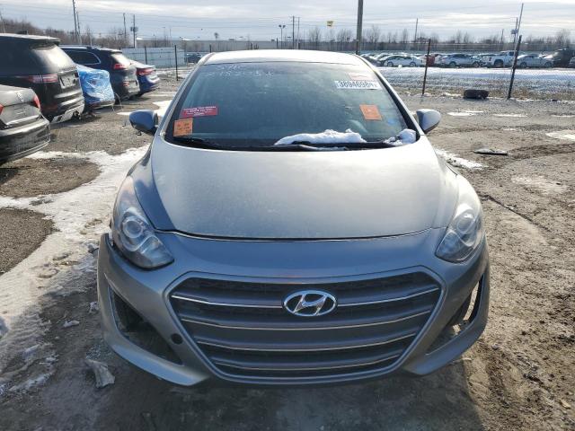 KMHD35LH8HU378882 - 2017 HYUNDAI ELANTRA GT GRAY photo 5