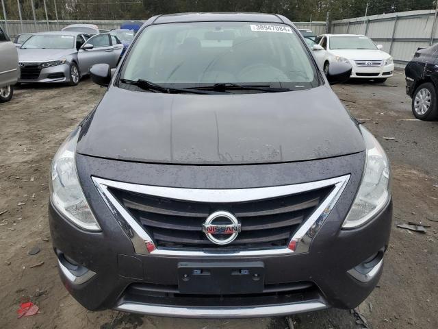 3N1CN7AP6FL888576 - 2015 NISSAN VERSA S GRAY photo 5