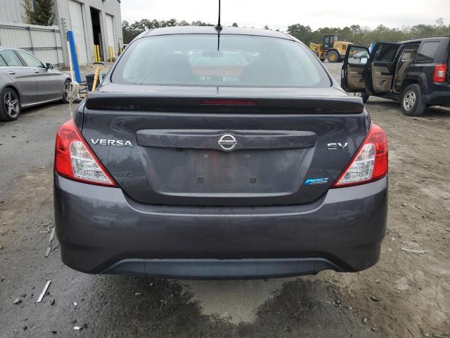 3N1CN7AP6FL888576 - 2015 NISSAN VERSA S GRAY photo 6