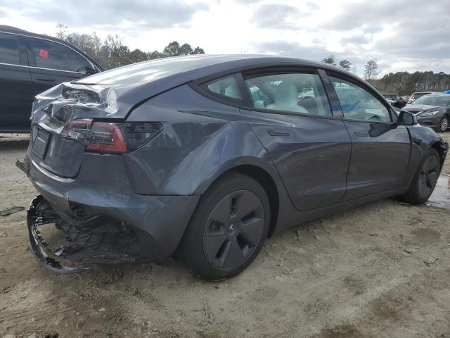 5YJ3E1EA3PF644657 - 2023 TESLA MODEL 3 GRAY photo 3