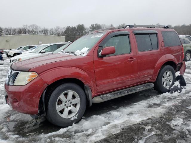 5N1AR18B58C617163 - 2008 NISSAN PATHFINDER S RED photo 1