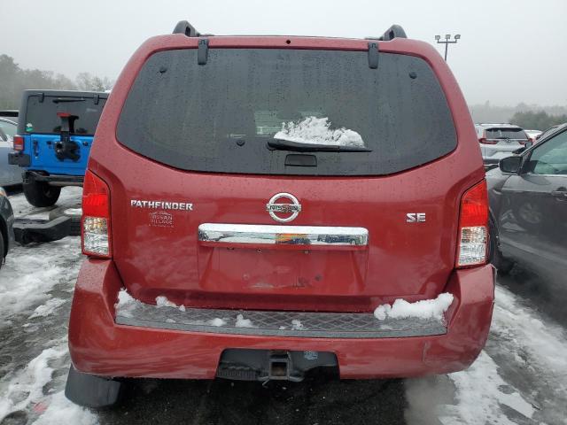 5N1AR18B58C617163 - 2008 NISSAN PATHFINDER S RED photo 6