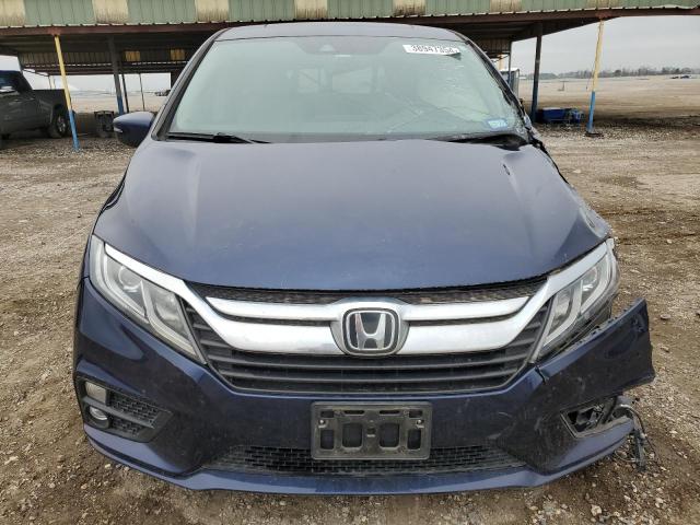 5FNRL6H75JB066971 - 2018 HONDA ODYSSEY EXL BLUE photo 5