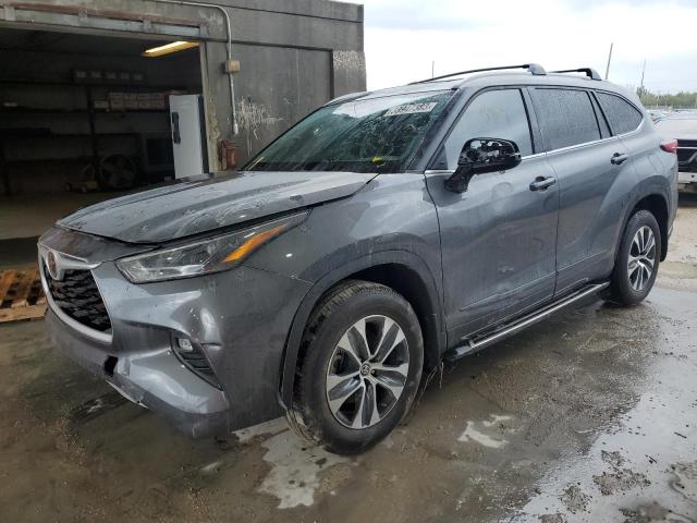 5TDHZRBH9NS240927 - 2022 TOYOTA HIGHLANDER XLE 灰色 照片 1