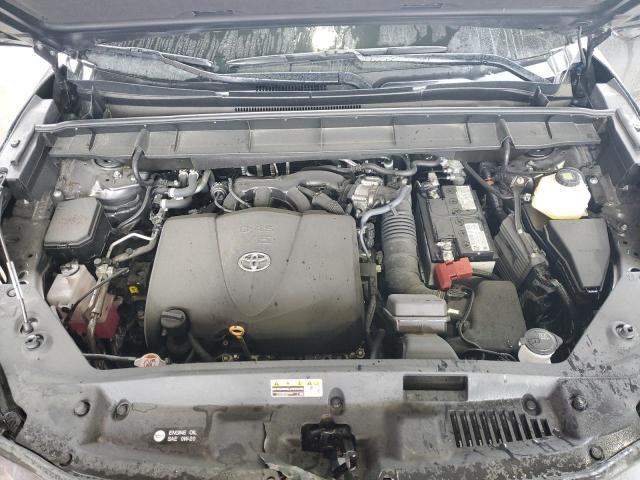 5TDHZRBH9NS240927 - 2022 TOYOTA HIGHLANDER XLE 灰色 照片 12