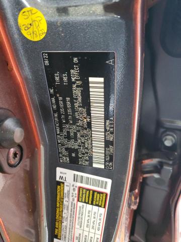 5TDHZRBH9NS240927 - 2022 TOYOTA HIGHLANDER XLE 灰色 照片 13