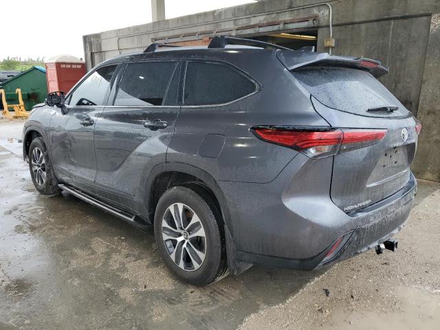 5TDHZRBH9NS240927 - 2022 TOYOTA HIGHLANDER XLE 灰色 照片 2
