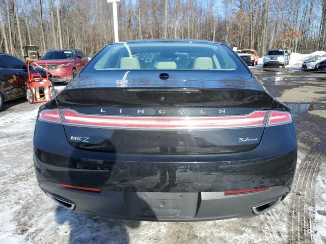 3LN6L2JK3ER803451 - 2014 LINCOLN MKZ BLACK photo 6