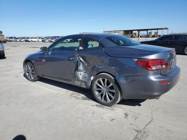 JTHFF2C24E2529625 - 2014 LEXUS IS 250 GRAY photo 2