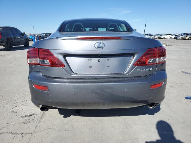 JTHFF2C24E2529625 - 2014 LEXUS IS 250 GRAY photo 6