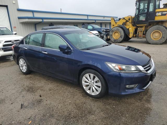 1HGCR2F89DA096174 - 2013 HONDA ACCORD EXL BLUE photo 4