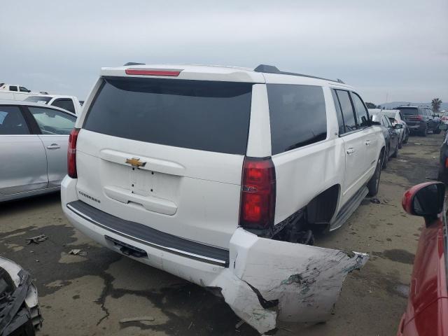 1GNSKJKC7GR245603 - 2016 CHEVROLET SUBURBAN K1500 LTZ WHITE photo 3