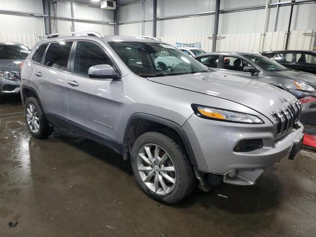 1C4PJMDS7HD216740 - 2017 JEEP CHEROKEE LIMITED SILVER photo 4