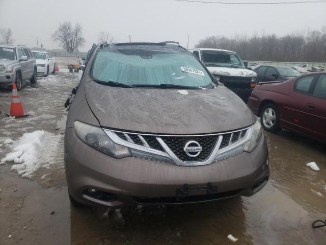 JN8AZ1MW6CW230985 - 2012 NISSAN MURANO S BROWN photo 5