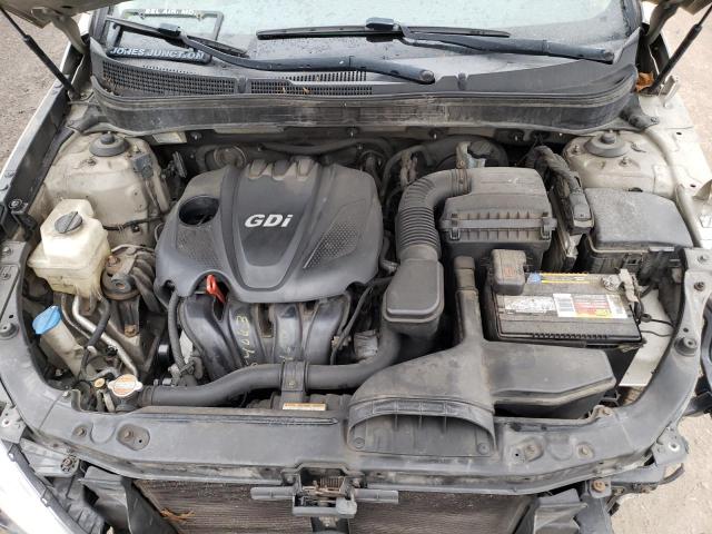 5NPEB4AC6BH011798 - 2011 HYUNDAI SONATA GLS TAN photo 11