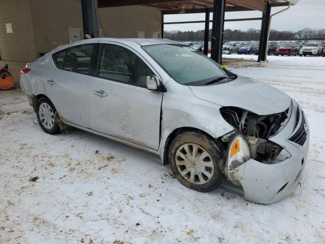 3N1CN7AP7CL885732 - 2012 NISSAN VERSA S SILVER photo 4