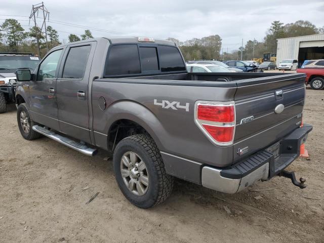 1FTFW1EF0BFC76691 - 2011 FORD F150 SUPERCREW GRAY photo 2