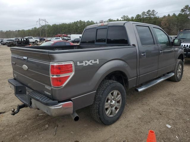 1FTFW1EF0BFC76691 - 2011 FORD F150 SUPERCREW GRAY photo 3