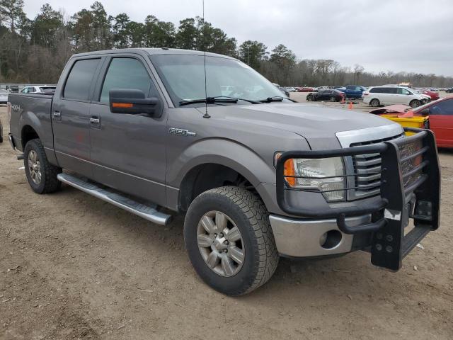 1FTFW1EF0BFC76691 - 2011 FORD F150 SUPERCREW GRAY photo 4