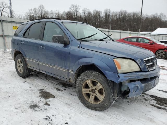 KNDJC733455346122 - 2005 KIA SORENTO EX BLUE photo 4