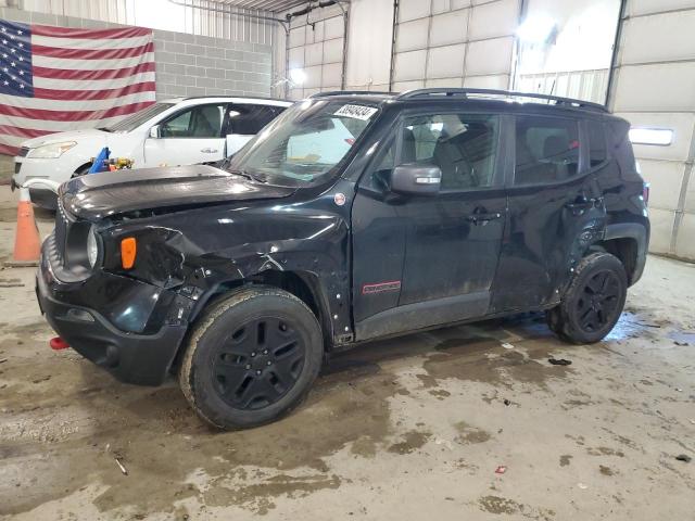 ZACCJBCB8JPH23173 - 2018 JEEP RENEGADE TRAILHAWK BLACK photo 1