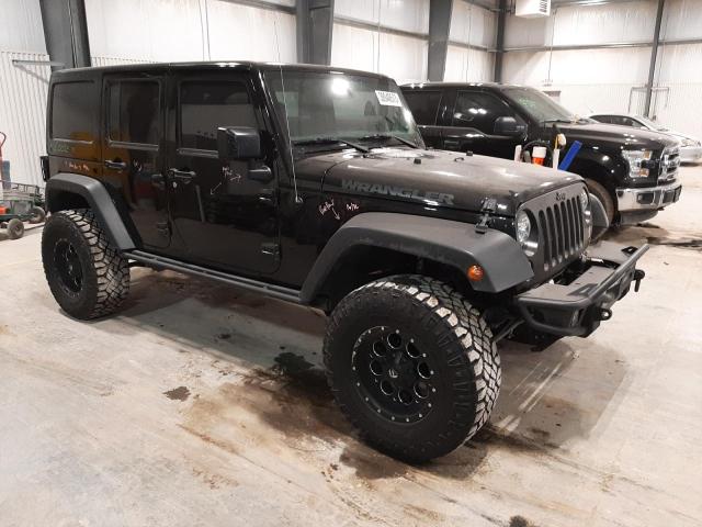 1C4BJWDG7GL135467 - 2016 JEEP WRANGLER U SPORT შავი ფოტო 4