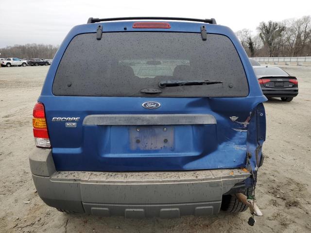 1FMYU03147KC05715 - 2007 FORD ESCAPE XLT BLUE photo 6