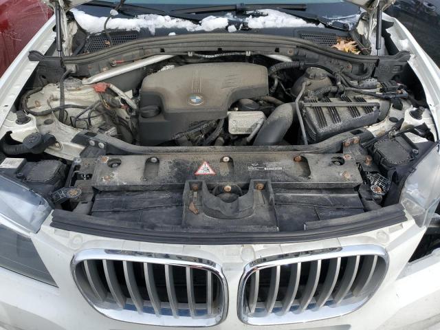 5UXWX9C52D0A25894 - 2013 BMW X3 XDRIVE28I WHITE photo 12