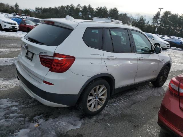 5UXWX9C52D0A25894 - 2013 BMW X3 XDRIVE28I WHITE photo 3