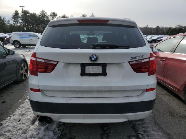 5UXWX9C52D0A25894 - 2013 BMW X3 XDRIVE28I WHITE photo 6