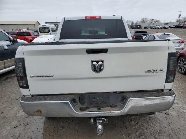 1C6RD7LT2CS119520 - 2012 DODGE RAM 1500 SLT WHITE photo 6