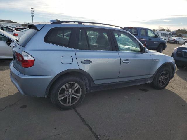 WBXPA93496WG91863 - 2006 BMW X3 3.0I BLUE photo 3