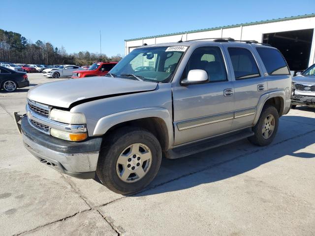 1GNEK13T05J219853 - 2005 CHEVROLET TAHOE K1500 SILVER photo 1