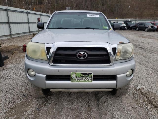 5TELU42N76Z251334 - 2006 TOYOTA TACOMA DOUBLE CAB 银色 照片 5
