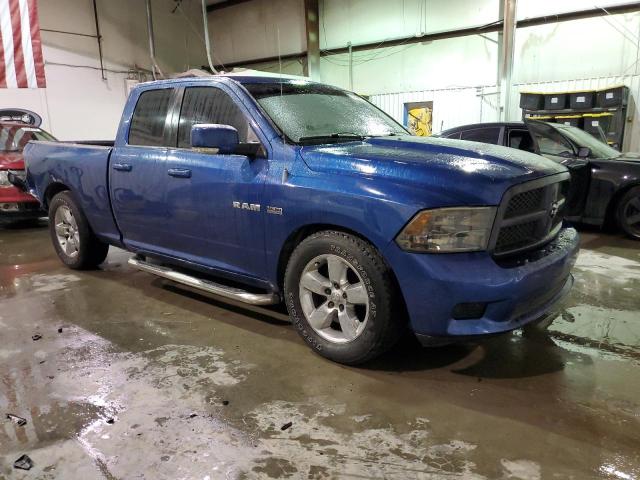 1D3HB18T49S710402 - 2009 DODGE RAM 1500 BLUE photo 4