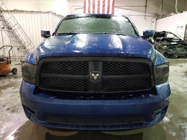 1D3HB18T49S710402 - 2009 DODGE RAM 1500 BLUE photo 5