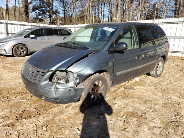 1A4GP45R76B671388 - 2006 CHRYSLER TOWN & COU GREEN photo 1