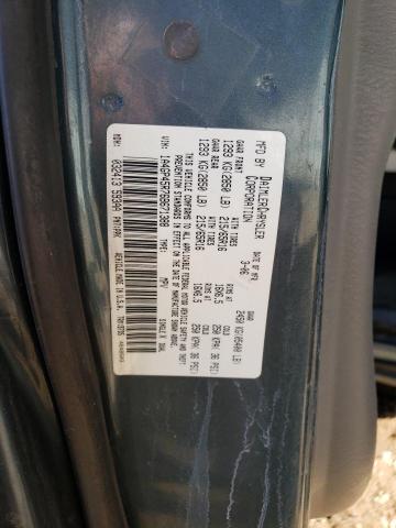 1A4GP45R76B671388 - 2006 CHRYSLER TOWN & COU მწვანე ფოტო 13