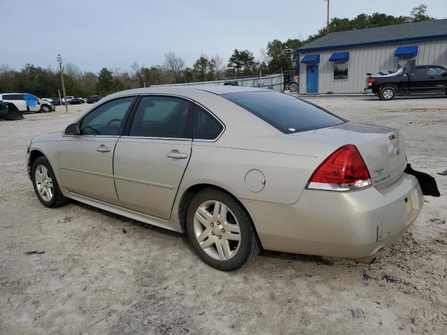 2G1WG5E32C1271178 - 2012 CHEVROLET IMPALA LT CREAM photo 2