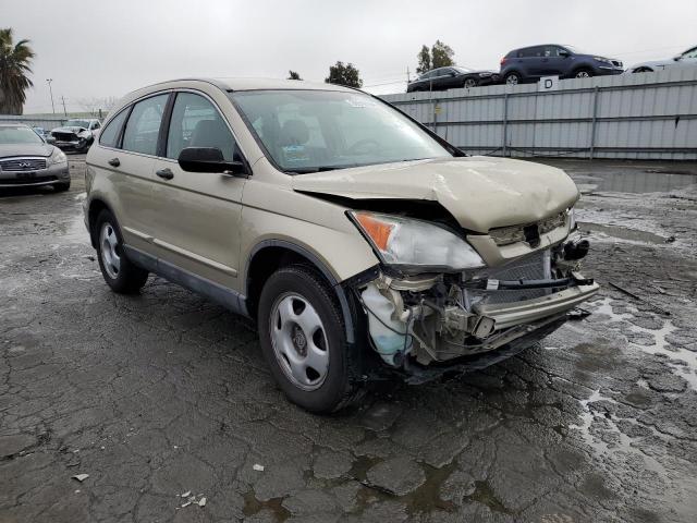 5J6RE38379L013858 - 2009 HONDA CR-V LX CREAM photo 4