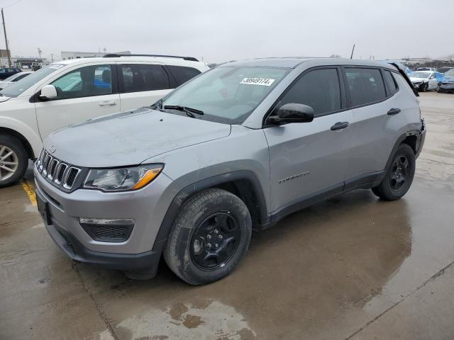 3C4NJCABXMT505587 - 2021 JEEP COMPASS SPORT SILVER photo 1