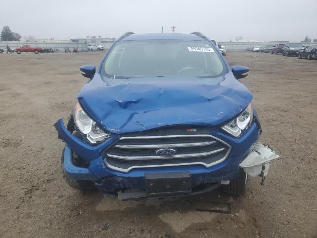 MAJ3P1TE6JC249804 - 2018 FORD ECOSPORT SE BLUE photo 5