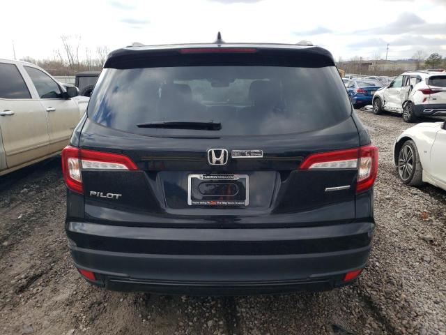 5FNYF5H22NB021915 - 2022 HONDA PILOT SE BLACK photo 6