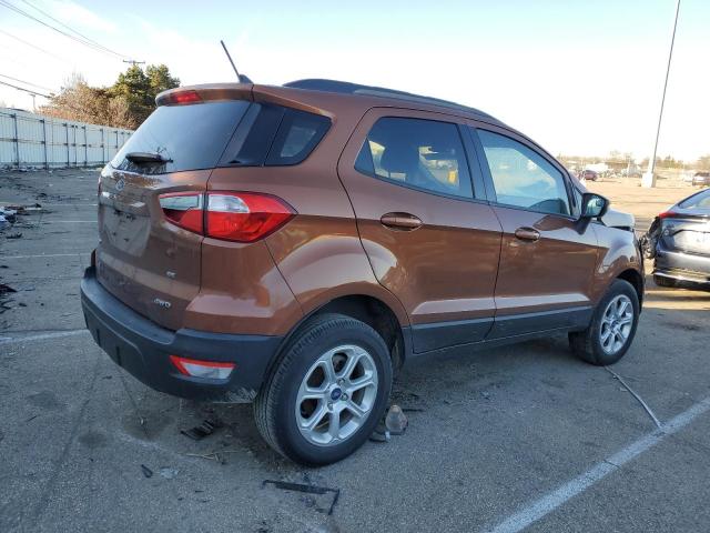 MAJ6S3GL2LC363267 - 2020 FORD ECOSPORT SE ORANGE photo 3