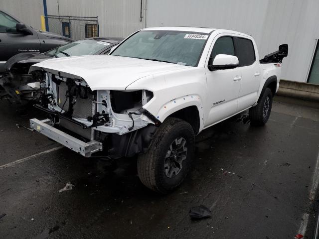 3TYCZ5AN9PT160366 - 2023 TOYOTA TACOMA DOUBLE CAB WHITE photo 1