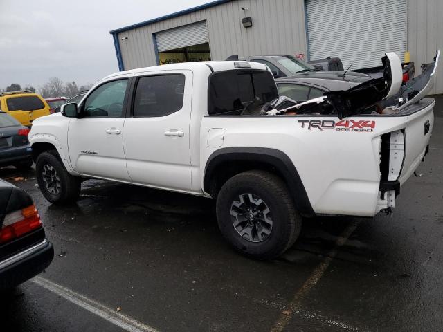 3TYCZ5AN9PT160366 - 2023 TOYOTA TACOMA DOUBLE CAB WHITE photo 2